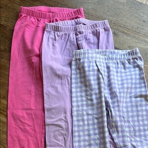 Cat & Jack Kids Leggings - Pink, Purple, and Lavender Checkered